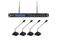 Karma Microfone Mesa s/ Fios (4 unid) + Receptor UHF (Conferência) Karma Microfone Mesa s/ Fios (4 unid) + Receptor UHF (Conferência)